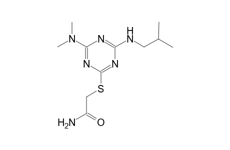 acetamide, 2-[[4-(dimethylamino)-6-[(2-methylpropyl)amino]-1,3,5-triazin-2-yl]thio]-