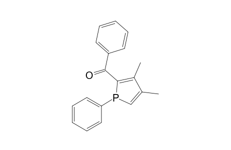 1-PHENYL-2-BENZOYL-3,4-DIMETHYLPHOSPHOLE