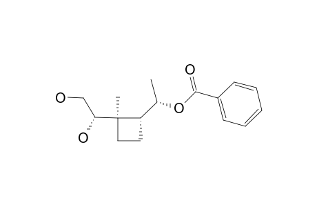 (1S)-1-[(1R,2S)-2-[(2S)-1,2-DIHYDROXYETHYL]-2-METHYLCYCLOBUTYL]-ETHYL-BENZOATE