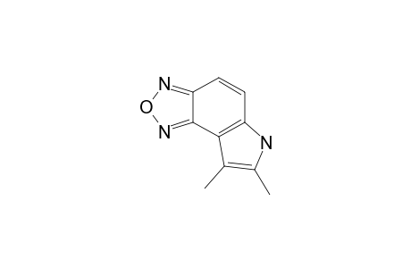 7,8-DIMETHYL-6-H-PYRROLO-[2.3-E]-BENZOFURAZAN