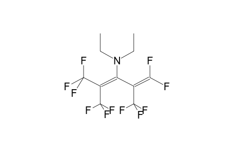 2,4-BIS(TRIFLUOROMETHYL)-3-DIETHYLAMINOPENTAFLUOROPENTADIENE-1,3