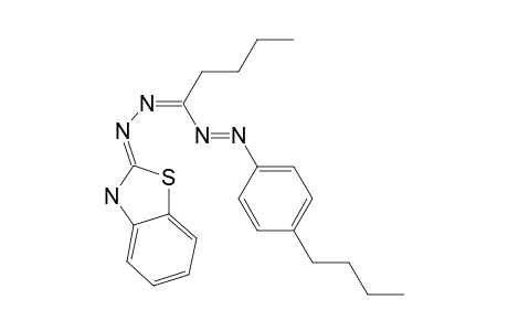 1-(4-BUTYLPHENYL)-3-BUTYL-5-(2-BENZOTHIAZOLYL)-FORMAZAN