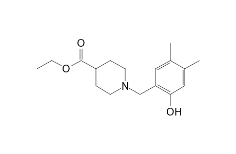 1-(4,5-DIMETHYLSALICYL)ISONIPECOTIC ACID, ETHYL ESTER