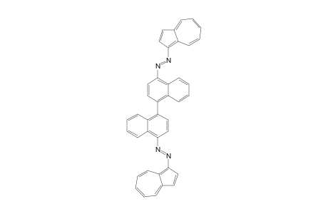 4,4'-Bis(1-azuleneazo)-(1,1'-binaphthalene)