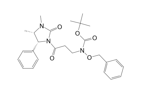 (4R,5S)-1,5-Dimethyl-3-[3'-[(tert-butoxycarbonyl)(benzyloxy)amino]propanoyl]-4-phenylimidazolidin-2-one