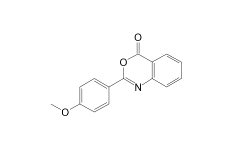 2-(p-methoxyphenyl)-4H-3,1-benzoxazin-4-one