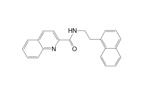 N-[2-(1-Naphthyl)ethyl]-2-quinolinecarboxamide