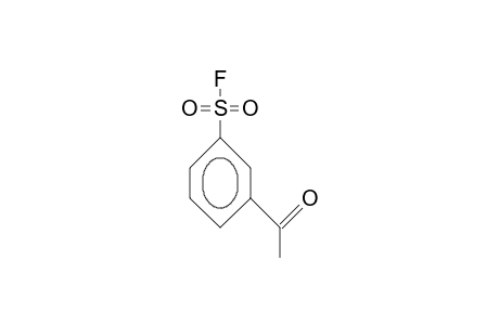 BENZENESULFONYL FLUORIDE, M- ACETYL-,