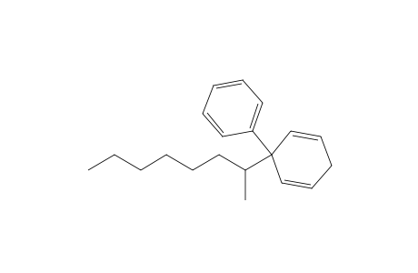 [1-(1-Methylheptyl)cyclohexa-2,5-dien-1-yl]benzene