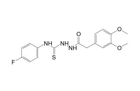 1-[(3,4-dimethoxyphenyl)acetyl]-4-(p-fluorophenyl)-3-thiosemicarbazide