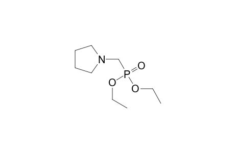 [(1-pyrrolidinyl)methyl]phosphonic acid, diethyl ester