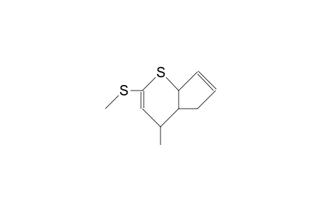 4-Methyl-2-methylthio-4,5,8,9-tetrahydro-cyclopenta-[B]-thiopyrane