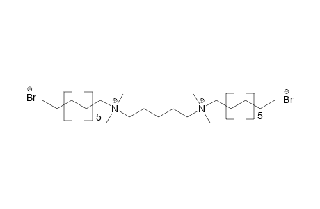 pentamethylenebis[dimethyltridecylammonium]dibromide