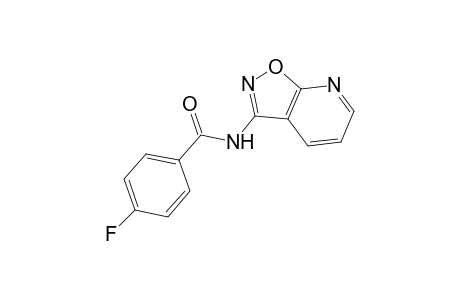 benzamide, 4-fluoro-N-isoxazolo[5,4-b]pyridin-3-yl-