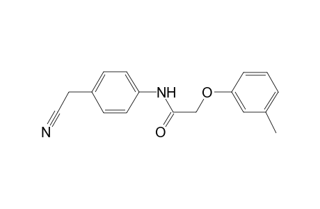 Acetamide, N-(4-cyanomethylphenyl)-2-m-tolyloxy-