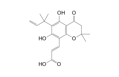 Clausenidinaric acid