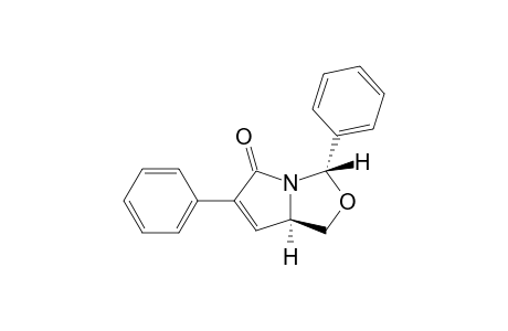 (3R-CIS)-3,6-DIPHENYL-3H,5H-1,7A-DIHYDROPYRROLO-[1,2-C]-OXAZOL-5-ONE