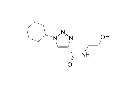 1-Cyclohexyl-1H-(1,2,3)-triazole-N-(2'-hydroxyethyl)-4-carboxamide