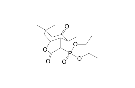 2,5,5-TRIMETHYL-3-OXO-7T-HYDROXY-1-CYCLOHEPTANEPHOSPHONOACETIC ACIDGAMMA-LACTONE