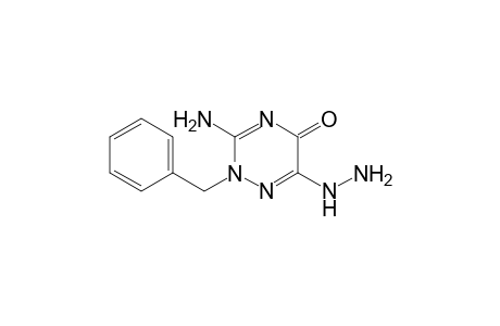 3-AMINO-2-BENZYL-6-HYDRAZINO-1,2,4-TRIAZIN-5(2H)-ONE