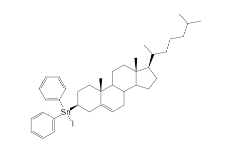 3-ALPHA-(IODODIPHENYL)-STANNYLCHOLEST-5-ENE