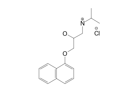 (+/-)-Propanolol hydrochloride