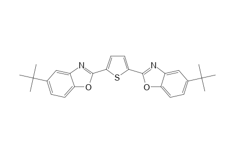 5-tert-Butyl-2-[5-(5-tert-butyl-1,3-benzoxazol-2-yl)-2-thienyl]-1,3-benzoxazole