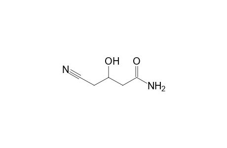 4-Cyano-3-hydroxy-butyramide