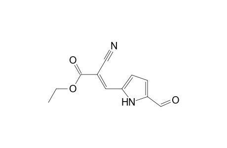 (E)-2-cyano-3-(5-formyl-1H-pyrrol-2-yl)-2-propenoic acid ethyl ester