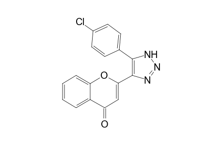 4-(5)-(4-CHLOROPHENYL)-5-(4)-(2-CHROMONYL)-1,2,3-TRIAZOLE