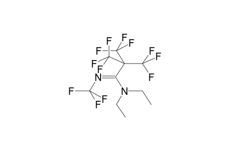 3-DIETHYLAMINOPERFLUORO-2,2-DIMETHYL-4-AZAPENTENE-3