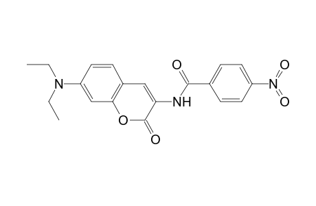 N-[7-(Diethylamino)-2-oxo-2H-chromen-3-yl]-4-nitrobenzamide