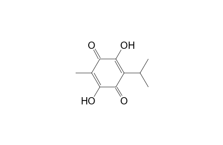 2,5-dihydroxy-3-isopropyl-6-methyl-p-benzoquinone