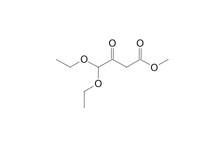 4,4-Diethoxy-3-keto-butyric acid methyl ester