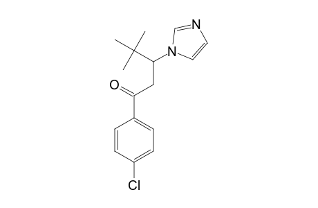 4'-Chloro-4,4-dimethyl-3-(1-imidazolyl)-valerophenone