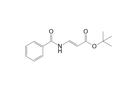 (E)-3-Benzoylamino-acrylic acid tert-butyl ester