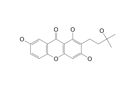 1,3,7-TRIHYDROXY-2-(3-HYDROXY-3-METHYLBUTYL)-XANTHONE