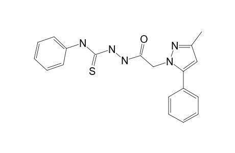 1-[1'-(3'-METHYL-5'-PHENYL-PYRAZOLYL)-ACETYL]-4-PHENYL-THIOSEMICARBAZIDE