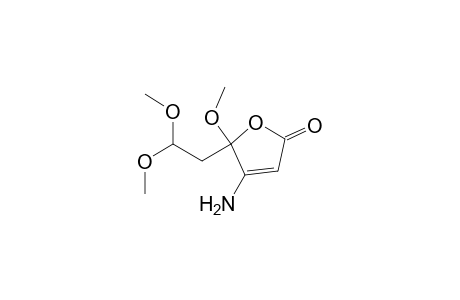 4-Amino-5-(2,2-dimethoxyethyl)-5-methoxy-2-furanone