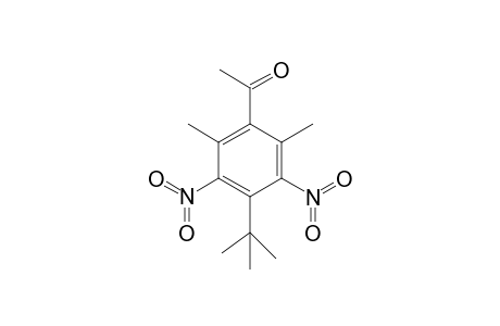 4'-Tert-butyl-2',6'-dimethyl-3',5'-dinitroacetophenone