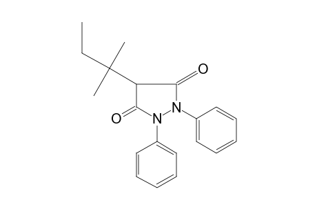 1,2-diphenyl-4-tert-pentyl-3,5-pyrazolidinedione