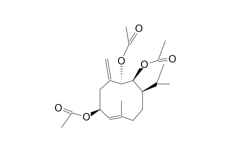 (E,2R,5R,6R,7S)-GERMACRA-1(10),4(15)-DIEN-2,5,6-TRIACETATE