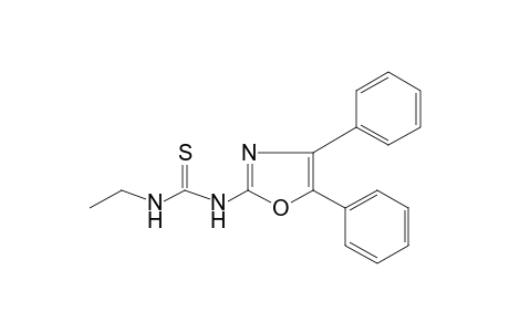 1-(4,5-diphenyl-2-oxazolyl)-3-ethyl-2-thiourea