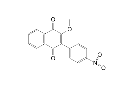 2-methoxy-3-(p-nitrophenyl)-1,4-naphthoquinone