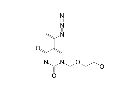 1-[(2-HYDROXYETHOXY)-METHYL]-5-(1-AZIDOVINYL)-URACIL