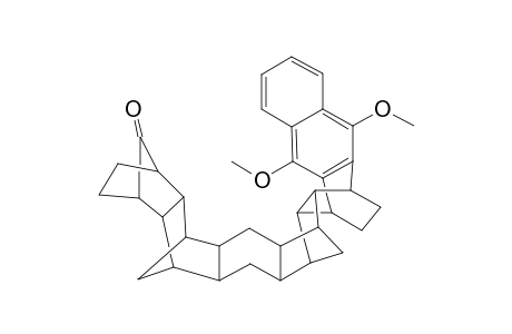 9,14-Dimethoxy-1,4:5,18:6,17-trimethano-8,15-ethylenetricontanehydroheptacene-1'-one