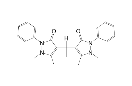 4,4'-(ethane-1,1-diyl)bis(1,5-dimethyl-2-phenyl-1H-pyrazol-3(2H)-one)