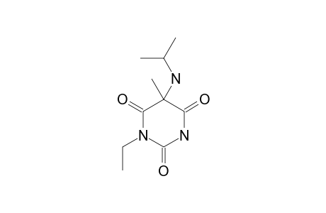 1-ETHYL-5-ISOPROPYLAMINO-5-METHYLBARBITURIC-ACID