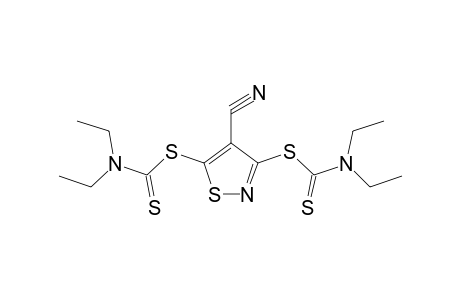 diethyldithiocarbamic acid, diester with 3,5-dimercapto-4-isothiazolecarbonitrile