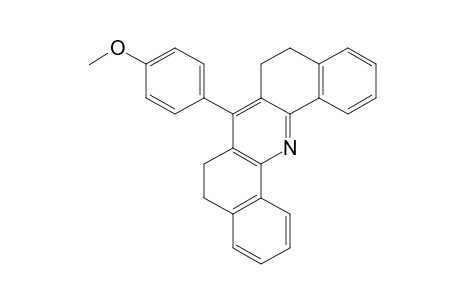 7-(p-methoxyphenyl)-5,6,8,9-tetrahydrodibenzo[c,d]acridine